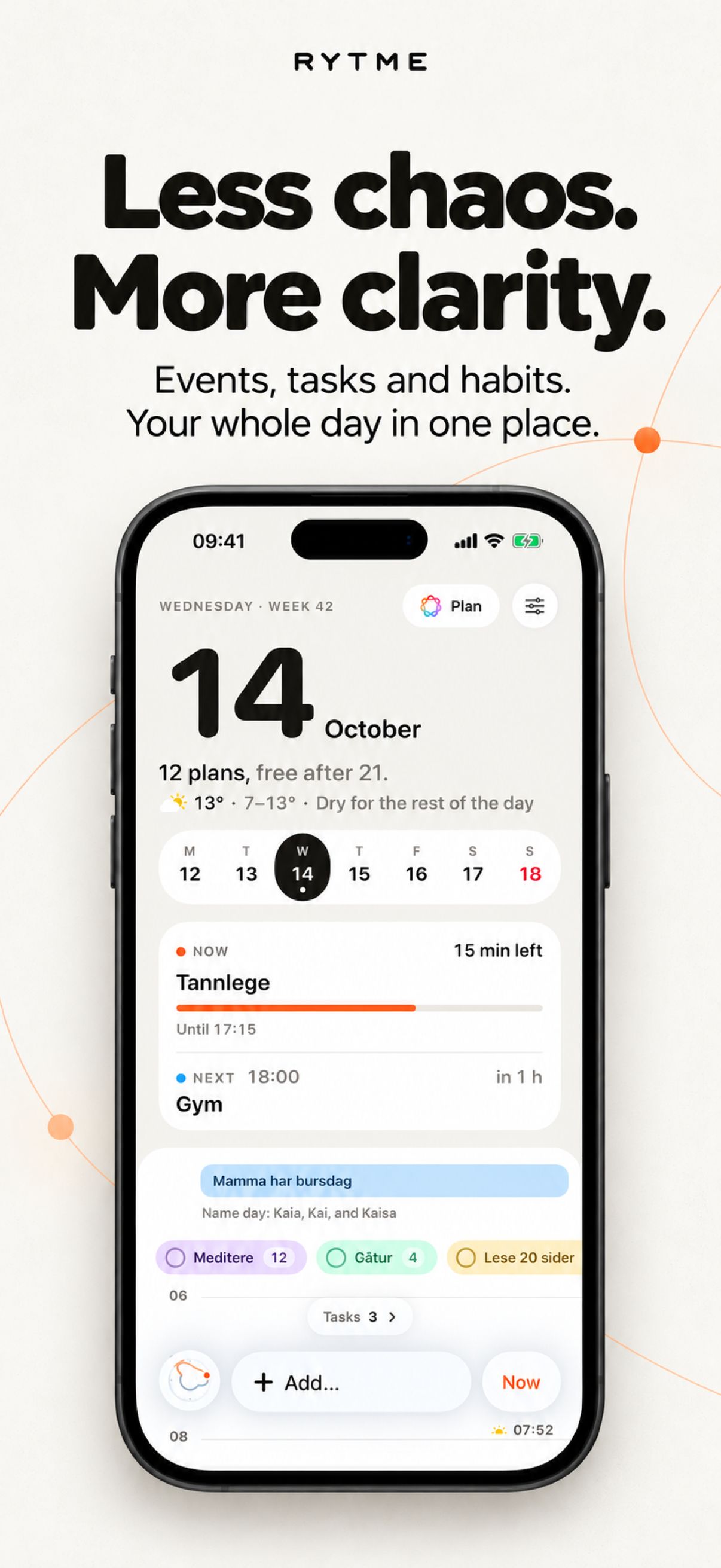 Rytme App Store screenshot 1 of 6