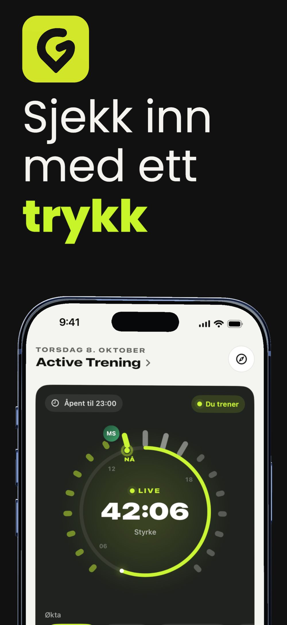 Gymmet App Store screenshot 1 of 7