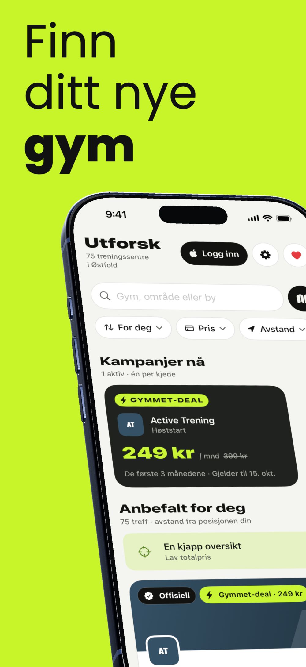 Gymmet App Store screenshot 2 of 7