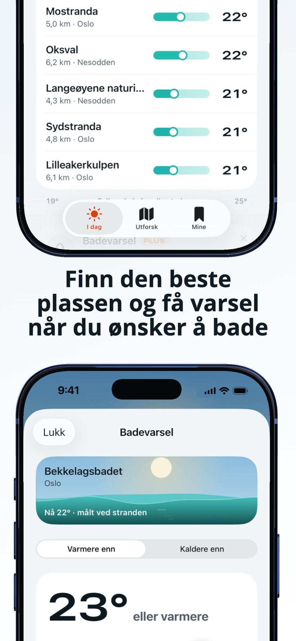 Badeguiden App Store screenshot 4 of 7