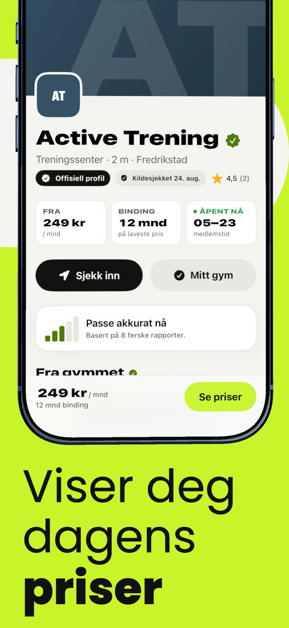 Gymmet App Store screenshot 5 of 7
